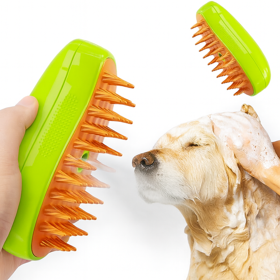 Cepillo de vapor para mascotas