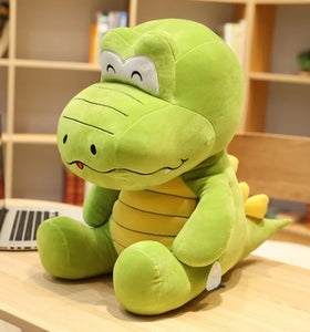 Peluche de cocodrilo suave